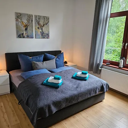 95qm Erdgeschosswohnung Im Villenviertel Vollausgestattet Mit Kamin, Balkon Und Garten - Wlan Gratis * Βίλχελμσχαφεν